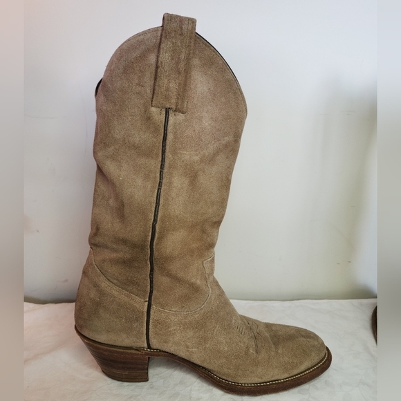 Vintage Leather Cowboy Western Boots - Picture 6 of 12